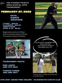 Open Martial Arts Tournament