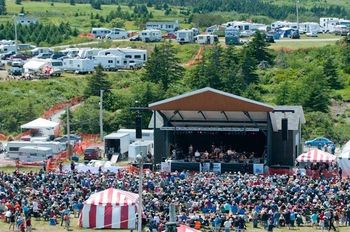 Privileged to perform at the prestigious Stan Rogers Folk Festival In Canso Nova Scotia July of 2006 with the amazing Sloan Wainwright
