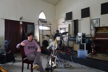 Recording with Josh Dillard
