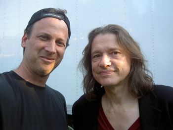 Me and Robben Ford
