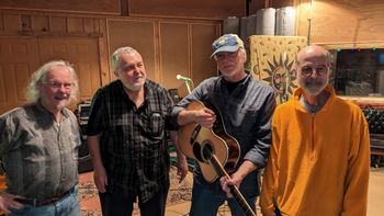 John Werntz (bass), Ron Goad (drums), Rick Landers, Les Thompson (Nitty Gritty Dirt Band) - Photo credit: Dustin Delage
