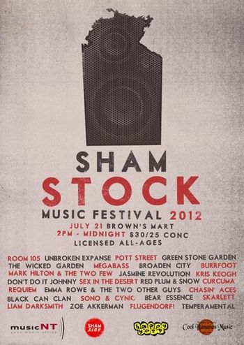 SHAM STOCK Festival - Darwin Australia
