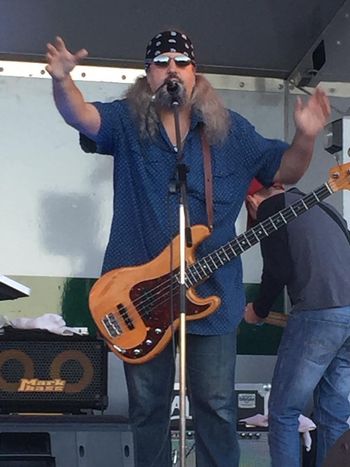 Preaching the Blues at the Red, White & Que Sept 24th 2016
