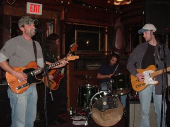 Rockin the hometown gig at the Wagon Wheel.., Bergenfield NJ 2006
