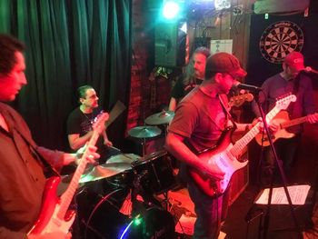 Hilltop Tavern, Lodi NJ. OD Galinos on drums. Oct 2017
