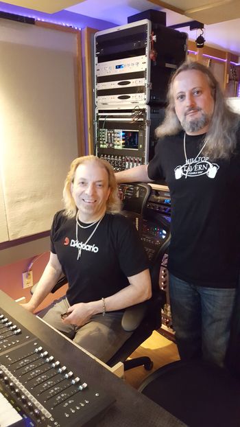 Tom Gioia-Visionary Studios 2018. Been working with Tom on albums since 1999,
