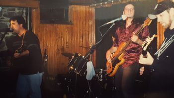 Our second gig at the Turning Point, Spring 2001
