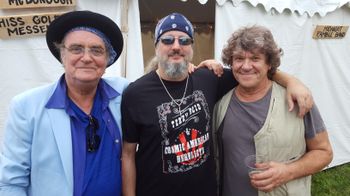 Terry, the Greek and Michael Lang-Creator of the Woodstock festival
