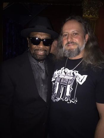 Legendary Stax artist William Bell and Greek at The Cutting Room, NYC. 6/7/16
