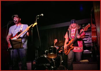 An Evening With The Derelicts, Turning Point, Piermont NY Sept. 21st 2019. Galinos Kapitanelis sitting in on drums
