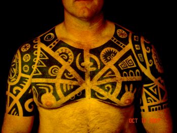 Tahitian torso, detail

