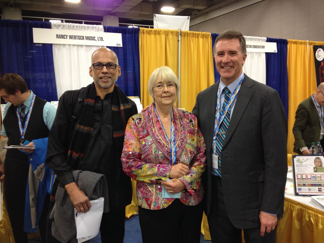 with Dr. Brady Allred, ACDA Convention, Salt Lake City.
