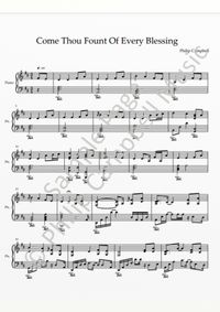 Come Thou Fount Of Every Blessing - Piano Sheet Music