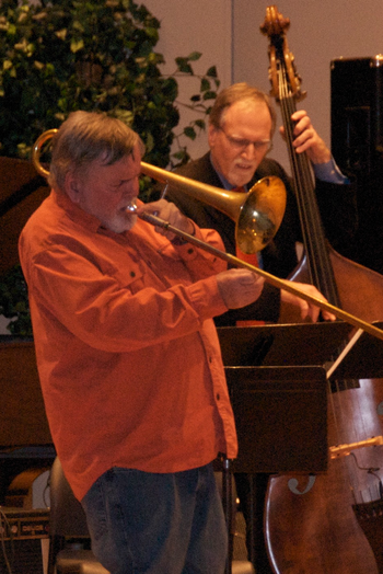 Performing with Dave McMurdo
