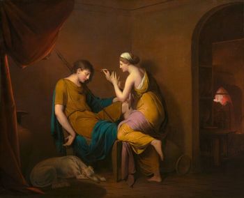 Joseph Wright - "The Corinthian Maid" (1782-1784)
