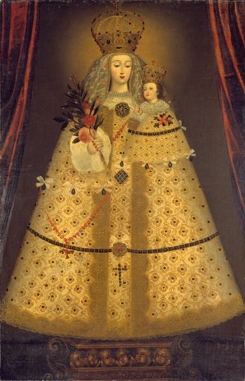 Unknown - "Our Lady of Guápulo" (18th Century)

