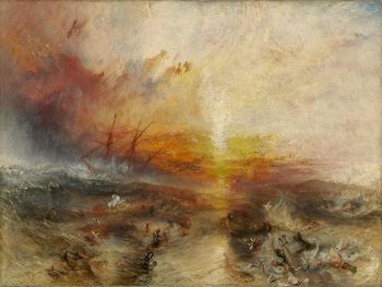 J.M.W. Turner - "The Slave Ship" (1840)

