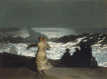 Winslow Homer - "Summer Night" (1890)
