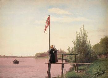 Christen Købke - "View from Dosseringen near the Sortedam Lake" (1838)
