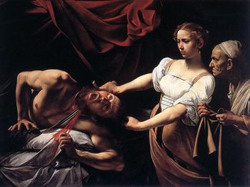 Michelangelo Merisi da Caravaggio - "Judith Beheading Holofernes" (1598-1599)

