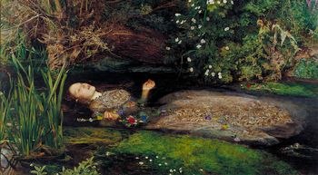John Everett Millais - "Ophelia" (1851-1852)

