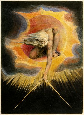 William Blake - "The Ancient of Days" (1794)
