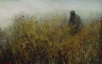 Vasily Maximov - "In the Rye Field" (1903)
