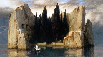 Arnold Böcklin - "The Isle of the Dead" (1883)
