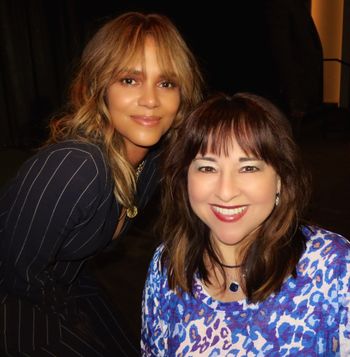 with HALLE BERRY, Academy Award-winning actress
