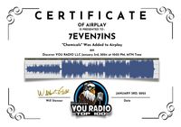 Certificate of Airplay Physical &  Digital Copy 