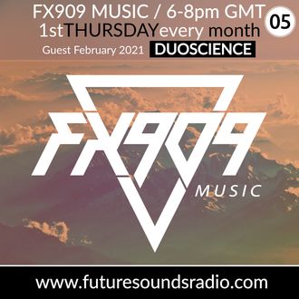 FX909 music radio show podcast dnb france uk future sound radido duoscience