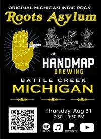 Roots Asylum @ Handmap Brewery in Battle Creek, Michigan