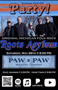 Roots Asylum @ Summer Kick Off Party - Paw Paw Brewing Company 