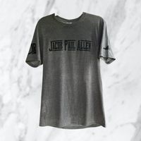 JPA Logo Sleeve Tee- Gray