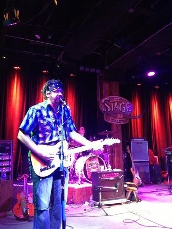 Playing at The Stage on Broadway in Nashville, TN Mar. 2013
