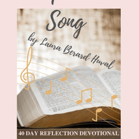Scripture and Song: 40 Day Reflection Devotional- Hardy Copy