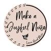 Make A Joyful Noise-Round Sticker