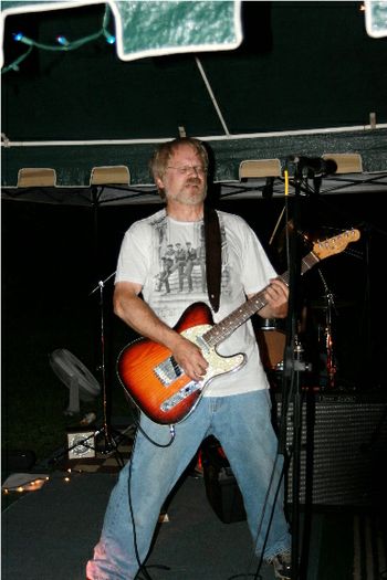 Jim Shelley at the Rainbow Hill Music Festival, June 2009
