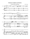 Between Sunlight and Shadow - Horn and Piano - Full Score and Horn Part (PDF)