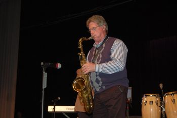 Mr. Gospel Saxophone, Danny Rhoades.
