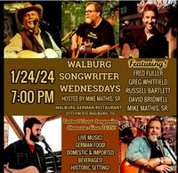 Walburg Songwriter Wednesday 