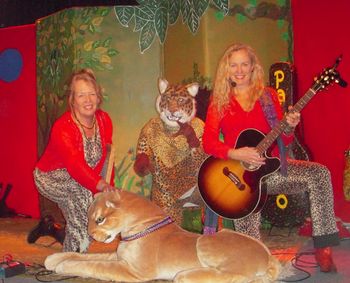 Jungle Holiday concert with a few Palamazoo Pals
