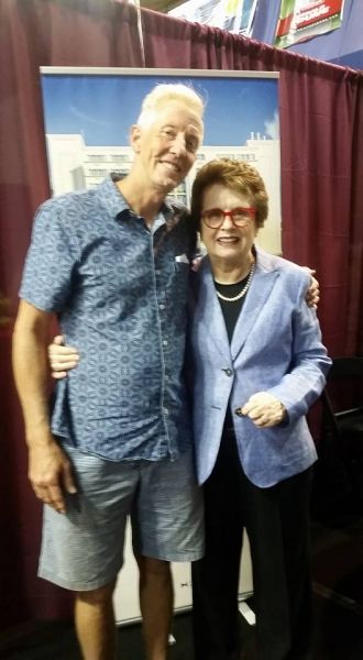 Billie Jean King Famous tennis player and human rights activist
