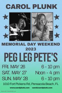 Carol Plunk @ Peg Leg Petes