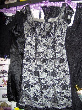 Black Lace Vintage Dress $20
