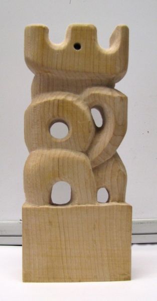 Seated Liberty 2017 Maple wood  3 X 1.25 X 7" tall Sold or not available
