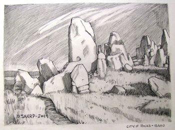 City_of_Rocks_pen_and_ink1
