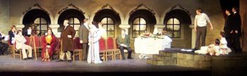Wedding scene — 2005 Lincoln Southeast High School production of Cartmill's THE SPECTRE BRIDEGROOM
