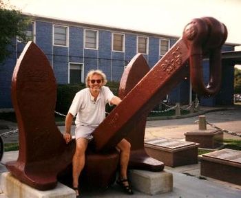 I once captioned this photo "The actual anchor from the wreck of the Edmund Fitzgerald". But a fine

