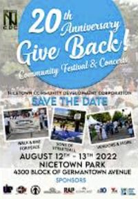 20th Anniversary Give Back Community Festival & Concert